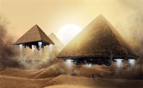 Unraveling the Spellbinding Secrets of Golden Pyramids